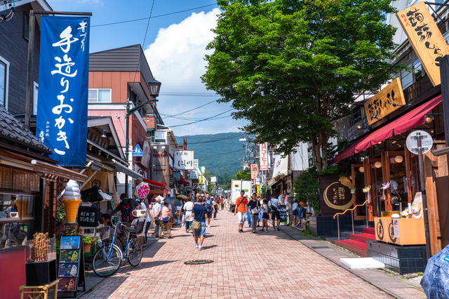 旧軽井沢銀座