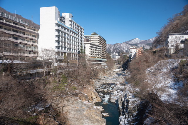 鬼怒川温泉　冬