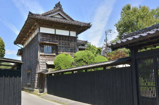 黒塀通り　村上市