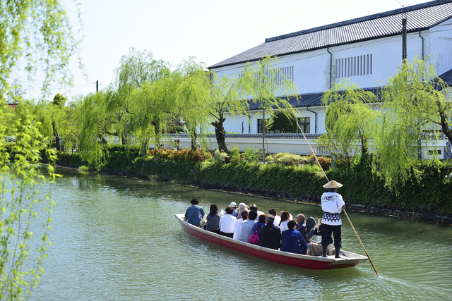 柳川の川下り