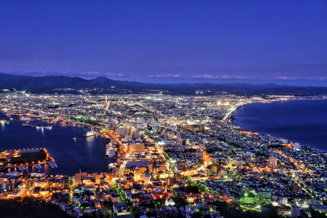 函館の夜景