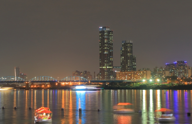 韓国　ソウル　夜景