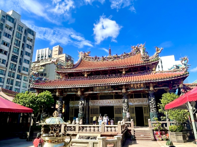 台湾　龍山寺