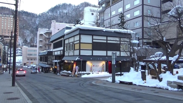 定山渓温泉　北海道