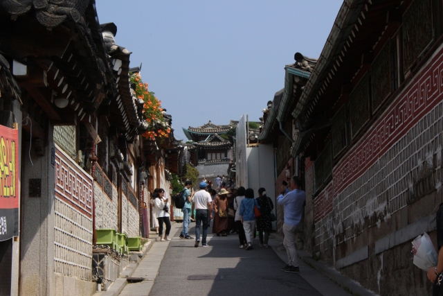 韓国　北村韓屋村