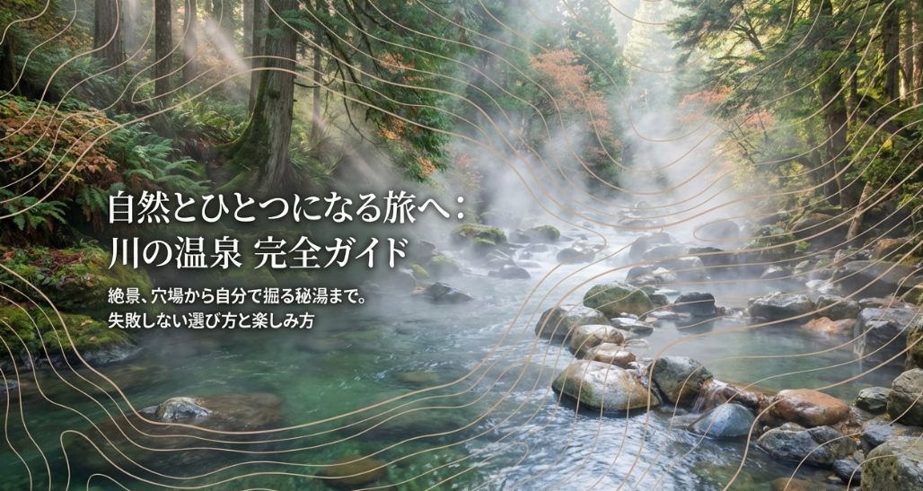 温泉と川を満喫したい人の全国ガイド