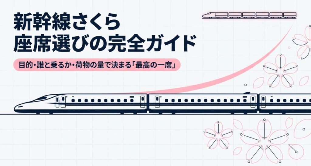 新幹線さくらの座席おすすめ完全ガイド