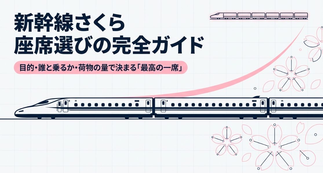 新幹線さくらの座席おすすめ完全ガイド