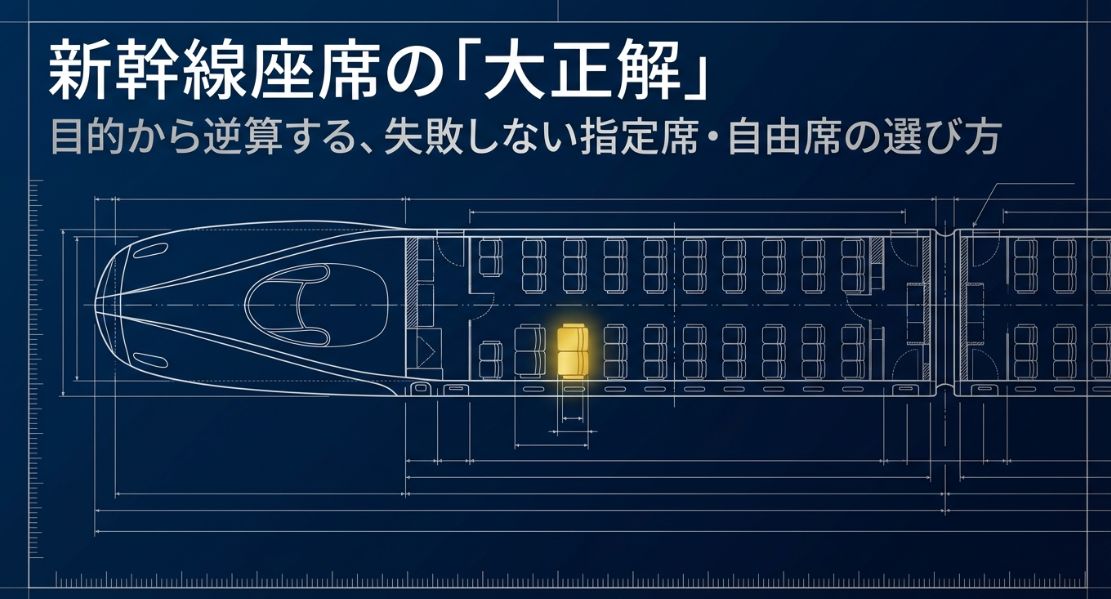 新幹線の座席は何号車がおすすめ？
